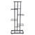 6 Tier Flower Plant Pots Stand Planter Display Shelf for Indoor Outdoor Garden DecorationDark Gray