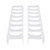 2PCS Baseball Cap Holders Acrylic Hat Organizer Rack Display Storage Stand Each 7 Hats Capacity Transparent