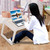 Foldable Desk Breakfast Bed Table Computer Laptop Holder Portable Serving Tray Beige