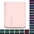 1L USB Charging Air Humidifier Double Spray Nozzle Humidifier with Night Light for Home OfficePink