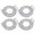 Microwave Cool Plate Spill Proof Microwave Bowl Carrying Tray with Handles for Bowls Plates Microwave Meals