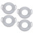 Microwave Cool Plate Spill Proof Microwave Bowl Carrying Tray with Handles for Bowls Plates Microwave Meals
