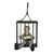 Halloween Scary Screaming Animated Skeleton Cage Prisoner with Light Up Eyes Haunted House Props Halloween Party Decorations