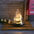 Waterproof Solar LED Lights Cone Shape Hanging Lamp Light for Outdoor Yard Patio Garden