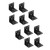 10PCS Stainless Steel Corner Brace Heavy Duty 90 Degree Angle L Shape Bracket Corner Brace