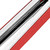 Kitchen Tongs High Temperature Resistant Silicone Anti Slip Barbecue Grill Clip Tongs Red 12 Inch