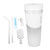 Portable Blender Waterproof USB Rechargeable Electric Fruit Mixer Shake Blender for Home Outdoor White