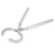 Stainless Steel Nose Ring Installation Pliers Corrosion Resistance Farm Tool for Bull Cow