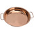 304 Stainless Steel Dinner Plates Safe Healthy Exquisite Reusable Round Plates with Handle for Making Cold Crust