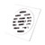 Thick Stainless Steel Square Antiodor Bathroom Floor Drain Cover Waste Gate Shower Drainer (Type 2)