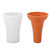Slushie Maker Cup Quick Frozen 150ml Large Capacity Drink Making with Cover for Summer Orange