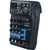 Portable 4-Channel BT Sound Mixing Console Digital Audio Mixer Built-in Reverb Effects for Recording DJ Network Live Broadcast