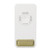 Rechargeable Fridge Deodorizer Timing Function White 1200mAh Refrigerator Air Freshener for Home