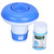 Automatic Floating Chlorine Tablet Chemical Dispenser Swimming Pool Cleaner Pool Accessories