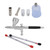 G1/8 Airbrush Set with Spray Gun Pot Spray Nozzles Needle for DIY Airbrush Painting Supplies