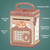 ATM Kids Piggy Bank for Boys Girls Password Code Lock Safe  Bank Money Saving Box Portable Battery Operated Real Money Box for Cash Gift with 100 Day Challenge Card