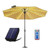Outdoor Tent Lights Beach Shade Solar Clip Umbrella Lights Flexible String Lights