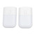 2pcs Intelligent Night Light Dimmable Warm Light 0.5W LED Light Sensors Plug in Night Light for Bedroom Stairs Corridors EU Plug 220‑240V