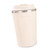 Insulated Cup 304 Stainless Steel Liner Safety Lock Large Capacity Portable Insulated Coffee Mug with Lid for Office White 380ml
