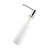 Pressed Soap Dispenser Plastic Bottle with 304 Stainless Steel Pump Head for Kitchen Sink Silver Pump Head