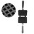 Household Kitchen Gas NOn Stick Waffle Maker Pan Mould Mold Press Plate Cooking Baking Tool