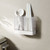 Kitchen Utensil Holder ABS Wall Mounted Multifunctional Draining Chopstick Cage Spoon Forks Storage Box for Home Countertop White