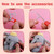 Beginners Crochet Kit Animal Elephant Crochet Starter Kit with Easy Peasy Yarn, Polyester Fiber Filler, Crochet Hooks, Step-by-Step Video Tutorial for DIY Craft Gift