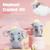 Beginners Crochet Kit Animal Elephant Crochet Starter Kit with Easy Peasy Yarn, Polyester Fiber Filler, Crochet Hooks, Step-by-Step Video Tutorial for DIY Craft Gift