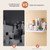 Wall Mounted Person Shelves No Punch Bathroom Wall Shelf Kitchen Spice Bottle Storage Organizer Rack