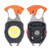 LED Keychain Flashlight Multifunctional Type C Mini Emergency Work Light Pocket Light with Bottle Opener Lighter