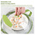 Microwave Splatter Cover for Food - Clear Microwave Splash Guard Cooker Lid with Handle / Adjustable Steam Vents Holes 10 Inches Plate Covers Kitchen Gadgets and Accessories - Water Injection Diversion Type