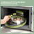 Microwave Splatter Cover for Food - Clear Microwave Splash Guard Cooker Lid with Handle / Adjustable Steam Vents Holes 10 Inches Plate Covers Kitchen Gadgets and Accessories - Water Injection Diversion Type