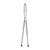 Stainless Steel Farrowing Auxiliary Forceps Pig Birth Forceps Pliers Farming Husbandry Breeding Equipment