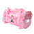 Dance Bag for Girls Lace Sleepover Duffel Bag Kids Travel Storage Bag with Shoulder Strap for Ballet Latin Class Pink