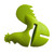 Kitchen Rooster Pot Clip Soft Elastic Silicone Rooster Kitchen Accessories Clip for Home Green