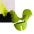 Kitchen Rooster Pot Clip Soft Elastic Silicone Rooster Kitchen Accessories Clip for Home Green