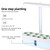 Indoor Garden Hydroponics Growing System Full Spectrum 2.5L Water Tank 10 Pods Plant Germination Kit Height Adjustable Automatic Timer Vegetable Growth Lamp Countertop with LED Grow Light for Vegetable Fruit Plant Flower