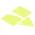 3PCS/Set Cake Cream Scraper Pasty Cutters Scraper Irregular Teeth Edge DIY SmootherGreen