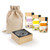 Bee Repeller Box with Spice Wooden Mosquito Repellent for Patio Outdoor Indoor