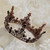 Queen Crown Cake Topper Metal Pearl Baroque style Cake Toppers Wedding Cake Decorator