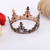 Queen Crown Cake Topper Metal Pearl Baroque style Cake Toppers Wedding Cake Decorator