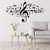 Unique Stylish Music Note Wall Sticker Decal Bedroom Home Decorative DIY Sticker Decoration