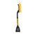 Snow Brush Detachable Ice Scraper Snow Removal Tool with Ergonomic Foam Grip for Cars Trucks Yellow Black