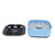 Ashtray Purifier Smokeless Multi Functional Battery Powered Negative Ion Air Purifier for Home Car OfficeBlue