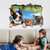 Pets Dog Cat Rat Self adhesive Removable Decorative Wall Sticker for Home Office Decor