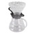 Pour Over Coffee Maker 600ML Glass Coffee Dripper Pot with Filter Cup and Paper for Home Shop