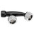 G1/4in Female Thread High Pressure Misting Dual Nozzles Garden Water Irrigation Sprinkler Fitting