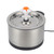 2.5L Round Stainless Steel Pet Water Fountain with 1.8M USB Cable Pet Drinking Fountain for Cat Dog