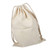 Household Plain Cotton Drawstring Storage Laundry Sack Stuff Bag for Travel Home Use 22 * 28CM