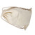 Household Plain Cotton Drawstring Storage Laundry Sack Stuff Bag for Travel Home Use 22 * 28CM